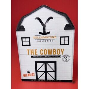 Wild Willies Yellowstone Collection "The Cowboy" Premium Beard Gift Set New
